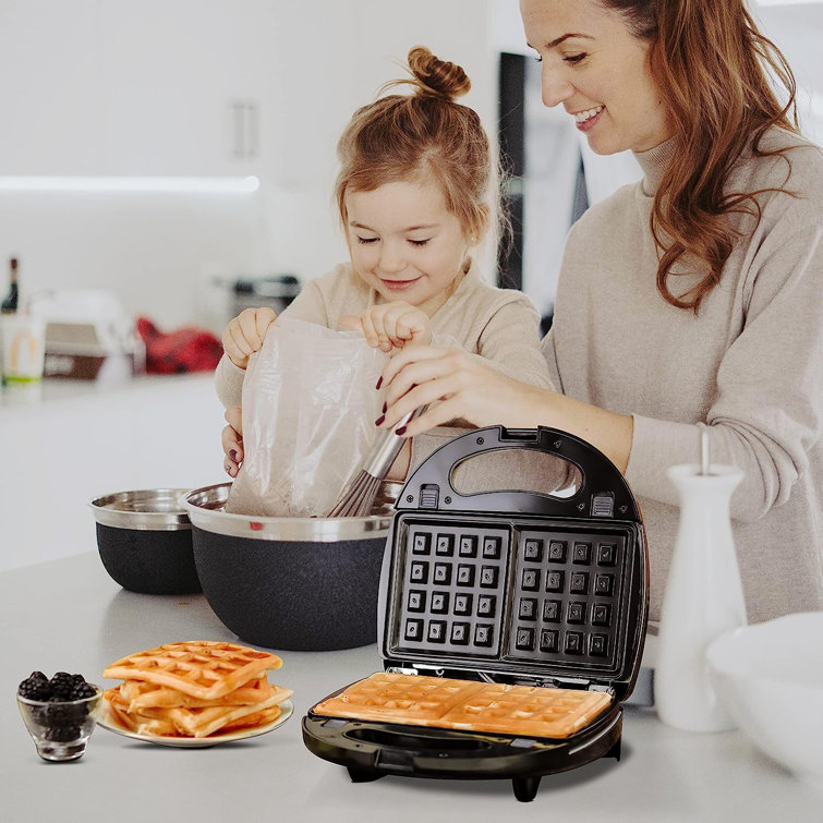 Waffle maker clearance 3 in 1